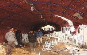 مقتل واصابة اكثر من(29) شخصا بتفجير داخل مجلس عزاء في أبو غريب