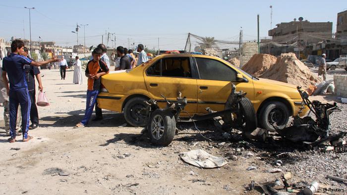 العثور على سيارة مفخخة واربع عبوات ناسفة في بغداد