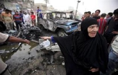 مصدر امني:161 شهيدا وجريحا حصيلة تفجيرات بغداد ليوم امس