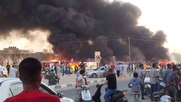 إصابة اربعة مدنيين بانفجار عبوة ناسفة شرقي بغداد