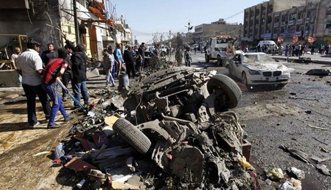 سلسلة تفجيرات ارهابية تضرب بغداد اليوم