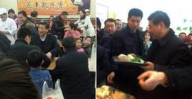 الرئيس الصيني يتناول الطعام في احدى مطاعم بكين دون “اجراءات أمنية “مشددة