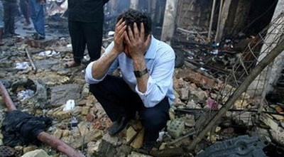 اصابة 4 مدنيين بانفجار عبوة ناسفة في منطقة العامرية غربي بغداد