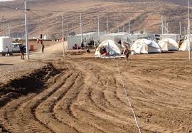 نقل 1000لاجىء سوري من مخيم كوركوسك  في اربيل الى مخيم دارا شكران القريب منه