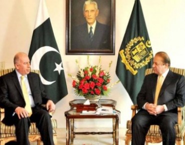 النجيفي ورئيس الوزراء الباكستاني يبحثان الملفات المشتركة بين البلدين