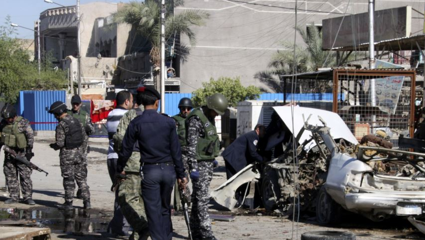 مقتل واصابة 11 مدنيا اثر انفجار مفخخة وسط بغداد