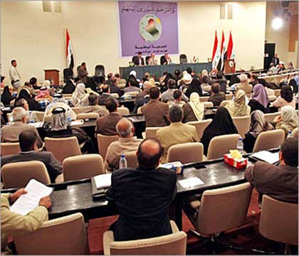 البرلمان العراقي يرفع جلسته الى يوم الثلاثاء المقبل