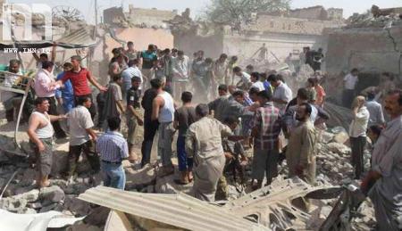 مقتل وإصابة ستة مدنيين بتفجير منزلين متجاورين غربي مدينة بعقوبة