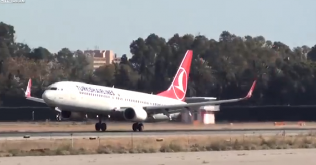 هبوط اضطراري لطائرة تركية في المغرب
