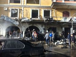 انفجار عجلة ملغمة في بيروت