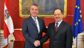 مسعود البرزاني والرئيس النمساوي يبحثان تعزيز العلاقات بين النمسا والاقليم