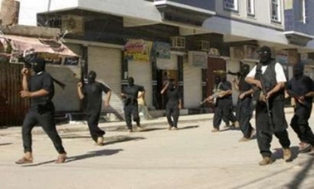 ارهابيون يهاجمون مركز شرطة البغدادي غربي الانبار