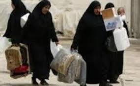 ادانة الممارسات الظالمة لقوات المالكي ضد المواطنين النازحين من محافظة الانبار