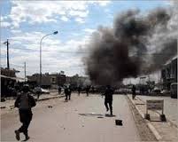 استشهاد واصابة  14  مدنيا بانفجار سيارة مفخخة في ساحة مظفر شرقي بغداد