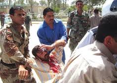اصابة ستة اشخاص بينهم طفلان بحادث مروري على الطريق السريع بين بغداد وبابل