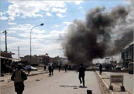 اصابة اثنين من الشرطة بانفجار عبوة ناسفة في صلاح الدين