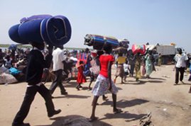 بعد فرارهم من القتال .. غرق مائتين شخص في جنوب السودان