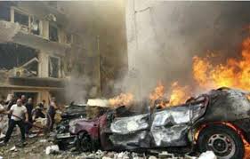 سلسلة تفجيرات تضرب مدينة بغداد مساء اليوم