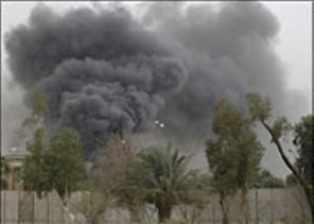 قصف مقر الفرقة 17  في المحمودية بالصواريخ