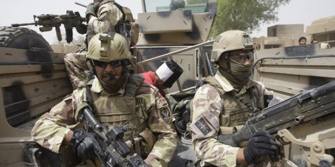شرطة الانبار:منطقة الحوز في الرمادي تحت سيطرة الجيش