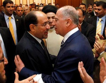 المالكي “يطلب”من النجيفي بعدم بث جلسة التصويت على قانون التقاعد!