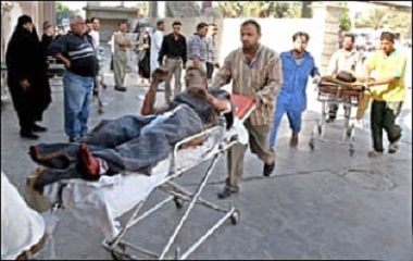 إصابة عنصرين بمديرية جرائم بغداد الجديدة في انفجار عبوة لاصقة جنوب بغداد