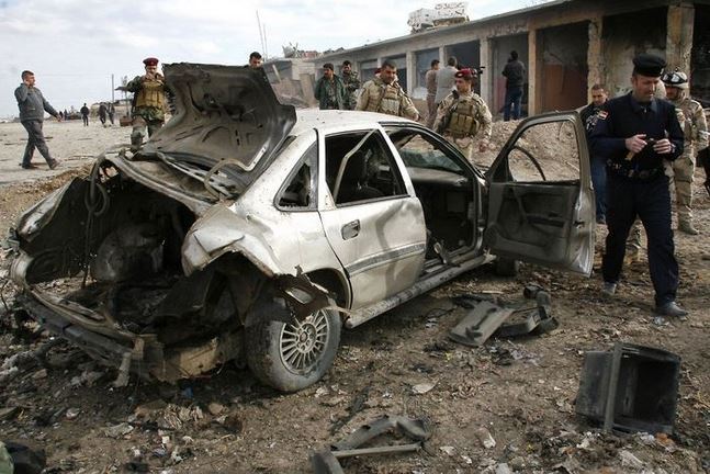 مقتل واصابة عددا من الجنود والمدنيين بانفجار ملغمة في الموصل