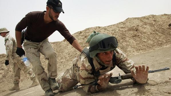 الجيش الامريكي يدرب مجموعات قتالية عراقية في الاردن