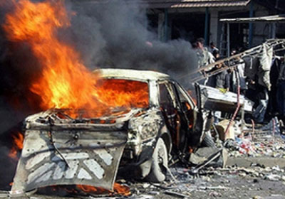 مقتل واصابة 14 شخصا بانفجار ملغمة جنوب بغداد