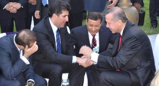 اردوغان ونيجيرفان يبحثان تصدير النفط الكردي