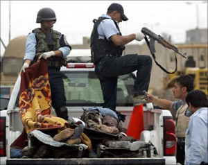 العثور على جثتين لرجلين مجهولي الهوية في بغداد