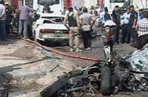 استشهاد وإصابة ستة من عناصر الامن بانفجار سيارة مفخخة قرب مركز انتخابي في الانبار