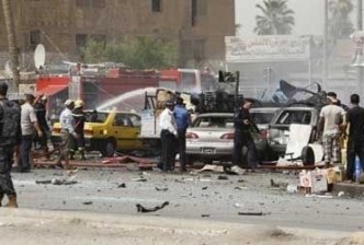 مقتل واصابة 14 شخصا بانفجار مفخخة في المحمودية