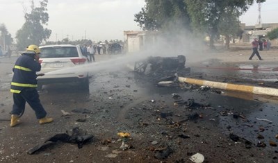 مقتل واصابة خمسة اشخاص بتفجير عبوتين ناسفتين شمالي بغداد