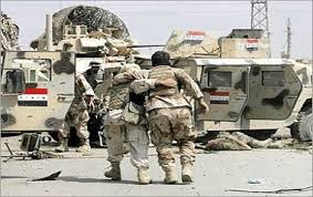 مقتل واصابة 10 جنود وضابطان بتفجير انتحاري في الموصل