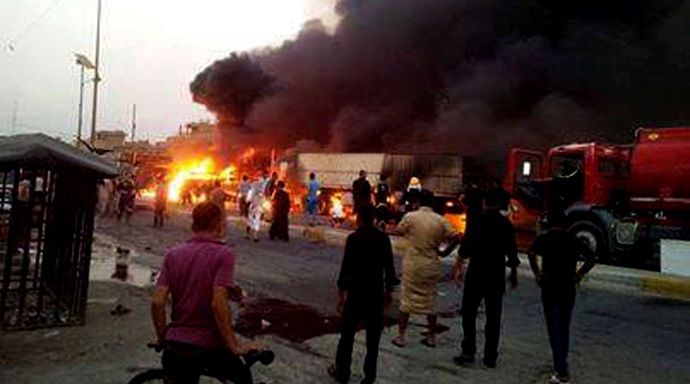 مقتل واصابة 46 شخصا حصيلة تفجير ملغمة في مدينة الصدر