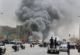 استشهاد واصابة  7  مدنيين بانفجار سيارة مفخخة في منطقة العبيدي ببغداد