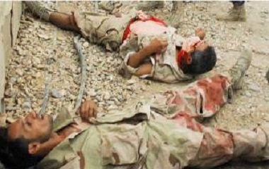 إعدام عشرون جنديا من قبل إرهابيين في الموصل