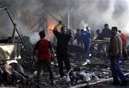 مقتل واصابة 13 شخصا بانفجار ملغمة في طوزخورماتو