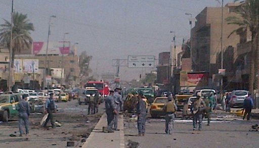 انفجار ملغمة وسط الموصل