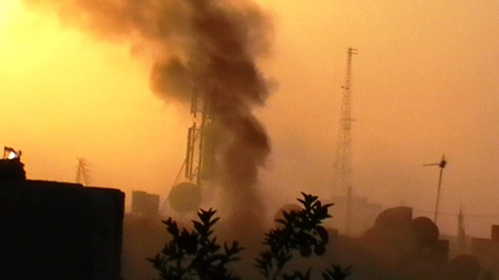 سقوط صاروخ على مقر عمليات صلاح الدين