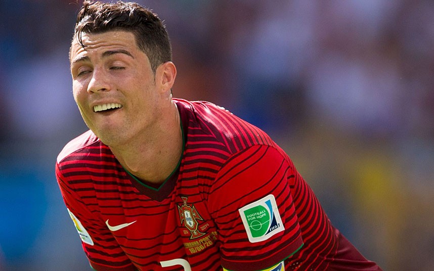 كريستيانو رونالدو تم اختياره لأغرب تعابير الوجه أثناء منافسات كأس العالم
