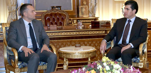 نيچيرفان وميلادينوف يبحثان الوضع الامني في العراق