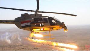 طيران الجيش يقصف مبنى محافظة الموصل
