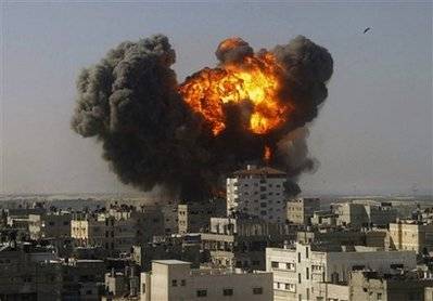 غزة:استشهد 11 فلسطينيا واصيب نحو 30 شخص