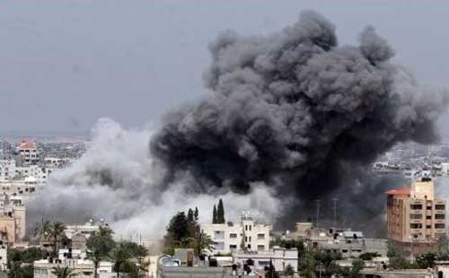 ارتفاع حصيلة العدوان الإسرائيلي على قطاع غزة الى 166 شهيدا