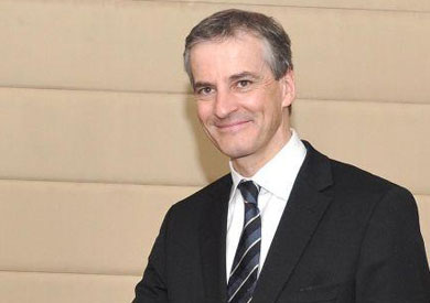 وصل وزير الخارجية النرويجي بورغ برينده الى بغداد اليوم