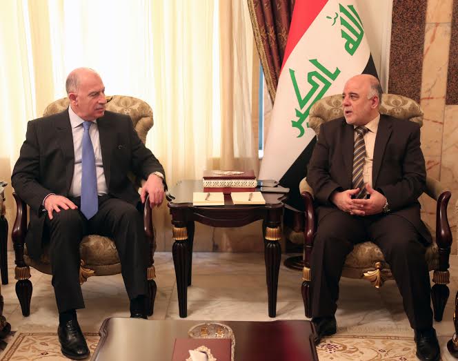 العبادي والنجيفي يبحثان الوضع السياسي العراقي