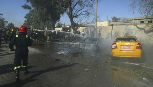 ثلاث سيارات مفخخة تضرب مقرا للاتحاد الوطني واسايش قره تبة