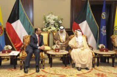 امير دولة الكويت ورئيس البرلمان العراقي يبحثان التعاون المشترك